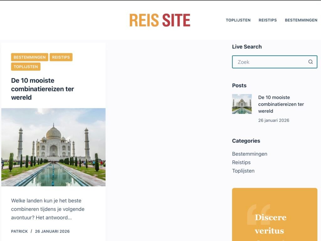 ReisSite.be